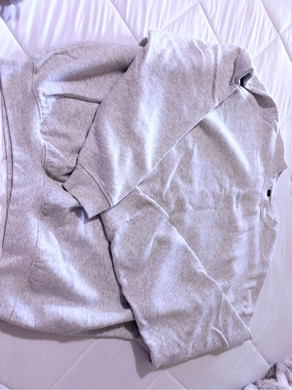 Oner Active Light Heather Gray Crewneck Sweatshirt